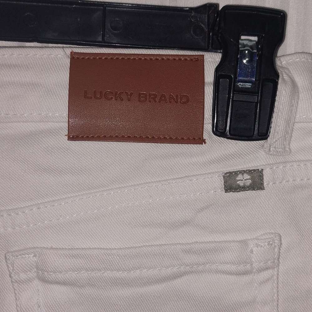 NEW White Denim Girl's Size 16 Lucky Brand 'Riley' Shorts - Picture 8 of 8
